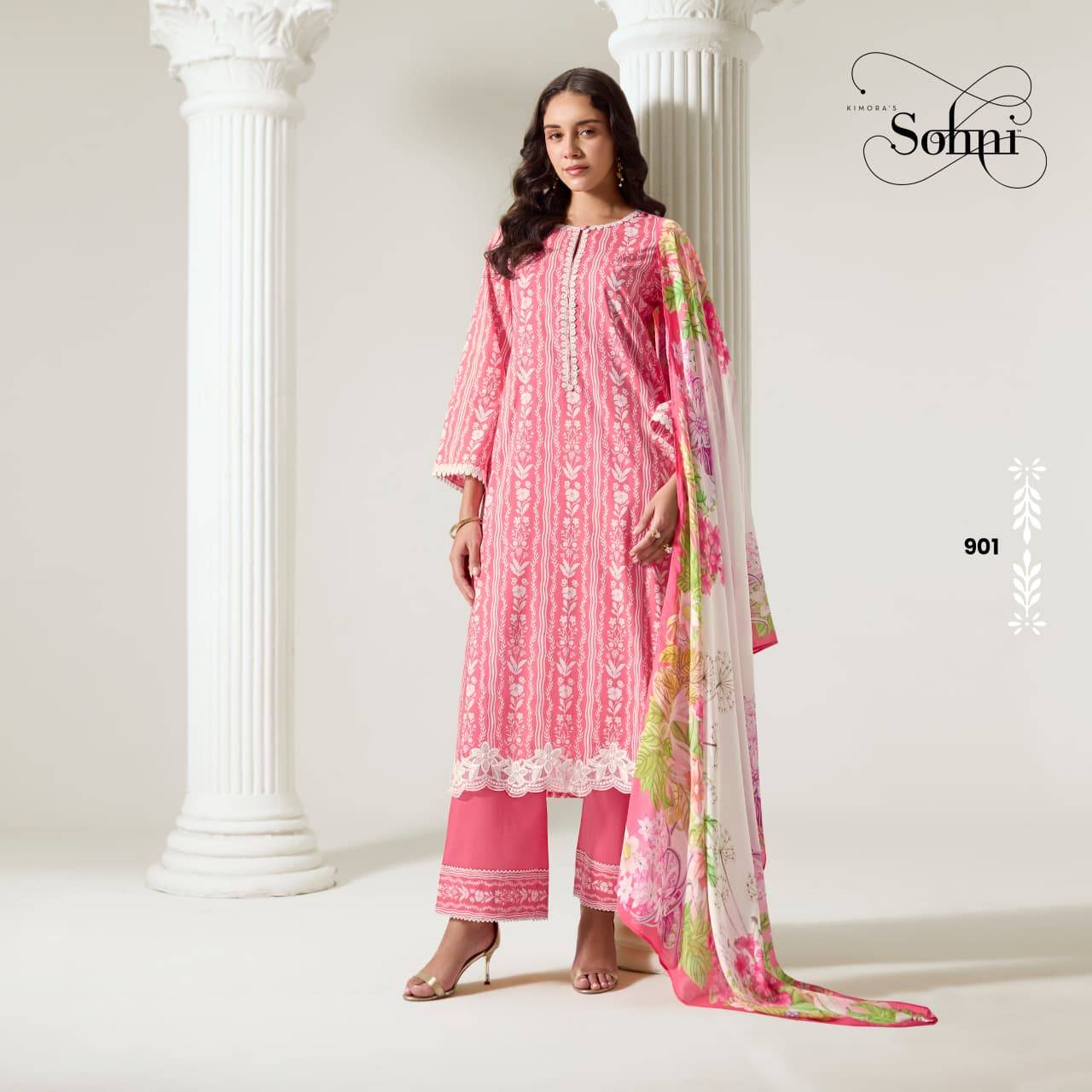 Secret By Kimora suit 901 to 904 Series Stylish Beautiful Colourful Muslin Dresses At Wholesale Price